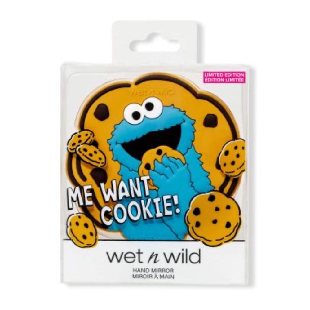 wet n wild x Sesame Street ME WANT COOKIE! Hand Mirror